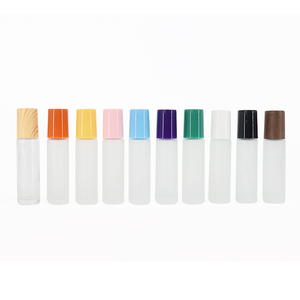 Mass Customization Frosted <strong>Perfume</strong> Oil Empty 5ml 8ml 10ml <strong>Roll</strong> <strong>on</strong> Glass Bottles With Roller Ball Support Screen Printed Surface - Product Image 5