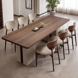 Grande Tavolo da Pranzo <span class=keywords><strong>in</strong></span> Stile Rustico con Piano <span class=keywords><strong>in</strong></span> <span class=keywords><strong>Legno</strong></span> Massiccio - Product Image 1