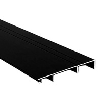 Profils en alliage d'aluminium série 6000 pour portes et fenêtres, extrusion de profil en T, certifiés ISO9001 CE AAMA