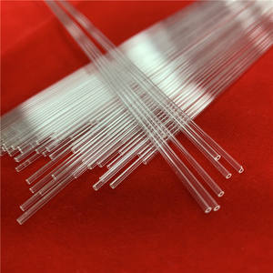หลอดเส้นเลือดฝอยควอตซ์ใสขนาดต่างๆ หลอดแก้วควอตซ์ ทนความร้อน ทนกรดและด่าง - Product Image 6