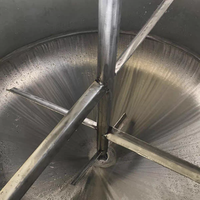 Cuve de mélange chauffante électrique en acier inoxydable pour liquides, mélangeur pour cosmétiques, détergents, aliments, cuve d'émulsification, réacteur