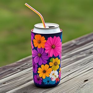Neoprene Waterproof Summer Insulated Slim Can Cooler Beer Sleeve Cover Fit Cans <b>Stubby</b> <b>Holder</b> 16Oz - Product Image 1