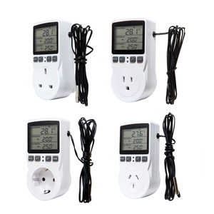 KT3100 16A V ترموستات تحكم في درجة الحرارة الرقمية مقبس منفذ مؤقت مفتاح استشعار التدفئة التبريد - Product Image 4