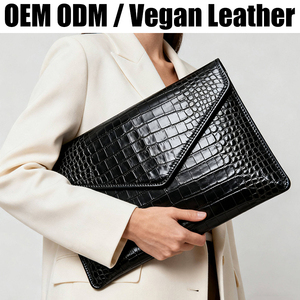 Premier custom cuir vegan texture crocodile sac laptop <span class=keywords><strong>femme</strong></span> imperméable vintage bureau voyage origine fabrication - Product Image 1