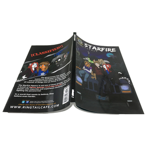 Impression de bandes dessinées pour enfants et adultes, impression couleur, livre à couverture souple, reliure parfaite, impression de bandes dessinées avec vernis sélectif - Product Image 1