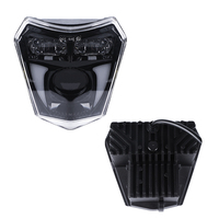 Nouveau Brevet Moto Pièces Vélo Phare Led Avant Lumière 6000K Tête Lampe Pour Ktm Sx Sxf Exc Xc Xcf Xcw 250 300 350 450