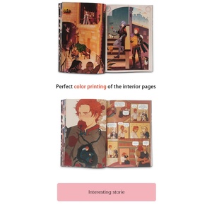 ผู้ผลิตหนังสือการ์ตูนภาษาอังกฤษคุณภาพสูง พิมพ์ปกแข็งแบบกำหนดเอง สีสันสดใส พร้อมเย็บเข้าเล่มแบบสันห่วง - Product Image 5