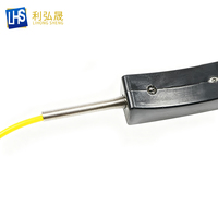 Sonde pliable en acier inoxydable de type K, capteur de température à thermocouple portatif avec thermomètre numérique