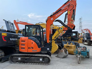 Mini Excavadora Usada HITACHI ZX55 de 5 Toneladas con Diseño de Ahorro de Energía y Eficiencia para Excavación de Zanjas en Huertos, Motor y Caja de Cambios - Product Image 6
