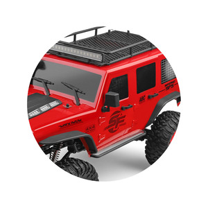 Auto RC da Arrampicata 4WD Scala 1:10, Grande Veicolo Fuoristrada Telecomandato Tipo <span class=keywords><strong>Jeep</strong></span> Wrangler per Bambini - Product Image 2