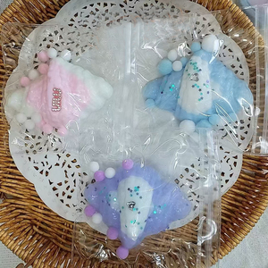 ของเล่นบีบครัวซองต์ TPR เงาวาว ขนาด 9 ซม. เนื้อนุ่มเหนียว บรรเทาความเครียด ของขวัญใหม่ ของเล่นบีบสำหรับเด็กและผู้ใหญ่ สร้างความสุข - Product Image 4