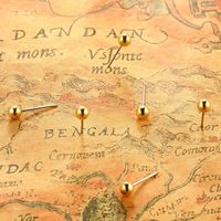 Lot de 500 épingles à tête ronde dorées pour cartes, idéales pour cartes de voyage, tableaux en liège et tableaux d'affichage