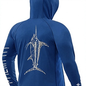 Premium Custom Fishing <b>Hoodie</b> <b>UV</b> <b>Protection</b> Quick Dry Lightweight Performance Outdoor Fishing Wear for Anglers - Product Image 1