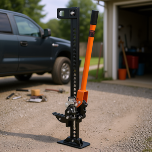 Gato hidráulico manual de trinquete de alta resistencia para vehículos agrícolas, 36 pulgadas, 3.18 toneladas, de acero, para elevación pesada - Product Image 2