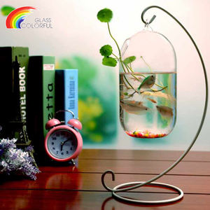 Home Deco Suspendu S <span class=keywords><strong>Stand</strong></span> Fish Bowl Usine Pas Cher Verre 100ml Décorations & Ornements Transparent Durable Pas Support 100pcs - Product Image 4