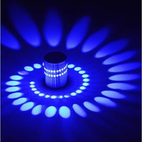 Décor À La Maison moderne 3W RVB D'intérieur de Bâti De Mur de Chambre À Coucher de Salon Véranda Couloir Escalier Spirale MENÉE PAR Lumière