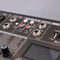 CHORDIO CF-18 Pro Audio Sound Equipment Console de mixage pure 18 canaux Contrôleur DJ Système PA pour spectacles sur scène en extérieur