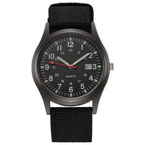 <span class=keywords><strong>Montre</strong></span> de sport/de travail pour <span class=keywords><strong>homme</strong></span> NYY, quartz, trois aiguilles, minimaliste, légère, en nylon, 40 mm - Product Image 5