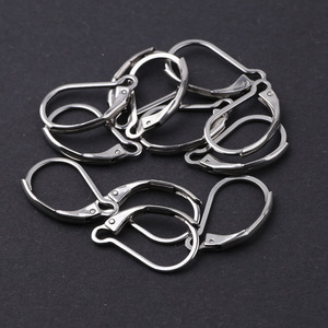 Pendientes de Clip de Acero Inoxidable Unisex, Forma Geométrica Redonda, Accesorio de Moda, Origen Yiwu - Product Image 2
