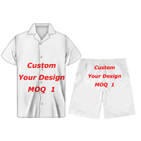 Jamaica Rasta Reggae Polka Dot Noir Hommes Chemise Boutonnée À Manches Courtes Plus La Taille Pantalon De Plage pour Hommes