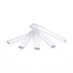 Accessoires de portes et fenêtres à prix d'usine transparents. 040 "x 1/4" x 2 "Blocs de réglage en plastique Fuites de bande de joint de porte de douche