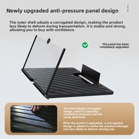 New Arrival 20-inch Retractable Plastic Phone Screen Magnifier Hd Desktop Movie-viewing Phone Stand Lazy-person Holder
