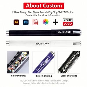 No Minimum Manufacture Ball Point Plastic <b>Pens</b> UV Printing Personalized Custom Laser Engraved Branded Company Logo - Product Image 2