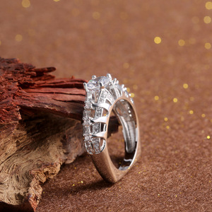 Geometric Openwork Ring for Women Creative Fashion Party Finger Accessory Gift - Product Image 3