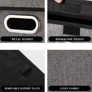 Cajas de Almacenamiento Plegables de Tela de Alta Calidad con Tapa para Guardar Ropa, Juguetes y Vestidos - Product Image 5
