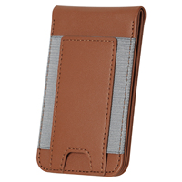 Support magnétique pour cartes très vendu, porte-cartes de crédit avec blocage RFID, support de téléphone horizontal ou vertical