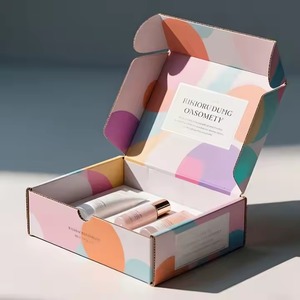 Customized logo corrugated cardboard <b>box</b> from the source manufacturer, fashionable gift <b>mailing</b> cardboard <b>box</b> - Product Image 5