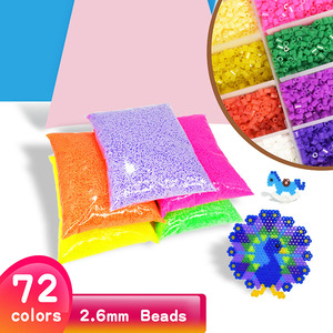 Wholesale 2.6mm Mini Plastic <b>Beads</b> Set Perler Fused Coral <b>Beads</b> DIY Educational Toys for Kids 1kg/bag - Product Image 3