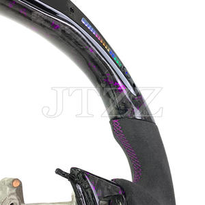 พวงมาลัยสปอร์ตสำหรับรถยนต์นิสสัน <span class=keywords><strong>GTR</strong></span> พวงมาลัยสปอร์ตหนังคาร์บอนไฟเบอร์จอแอลอีดีแสดงเป็นอุปกรณ์ตกแต่งภายในรถ Z34 370Z R35 - Product Image 5