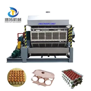 automatic 30-hole paper pulp egg tray machine Pulp Fiber Egg Crate machine for Chicken Farm