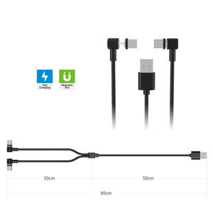 Câble de charge USB-C 2-en-1 DOBE pour PSVR2 et <span class=keywords><strong>PS5</strong></span> (matériau ABS) - Product Image 3