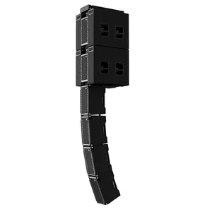 New Design Dual 8 Inch AES 380W Coaxial Mini Line Array Speaker