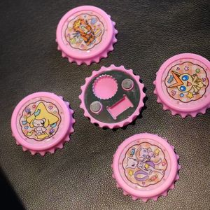 DM gros Pokemoned bouchon <span class=keywords><strong>de</strong></span> bouteille aimant <span class=keywords><strong>de</strong></span> réfrigérateur ouvre-bière Anime périphérique collection cadeau maison Bar décor approvisionnement en vrac - Product Image 2