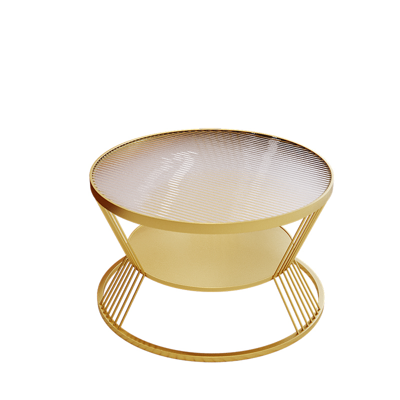 Golden frame+Changhong tempered glass