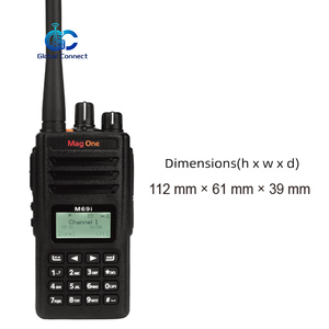 Radio Bidireccional Portátil UHF Digital DMR de Largo Alcance con Función de Grabación para Motorola MagOne M69i - Product Image 4