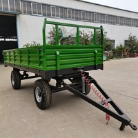 Remorque à benne basculante de haute qualité 7x14 personnalisable pour l'utilisation agricole et le transport de matériaux industriels