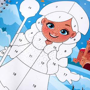 クリエイティブで楽しい海の生き物 宇宙飛行士 クリスマス ユニコーン デザイン 男の子 女の子 誕生日プレゼント 子供用ステッカー塗り絵ブック - Product Image 5