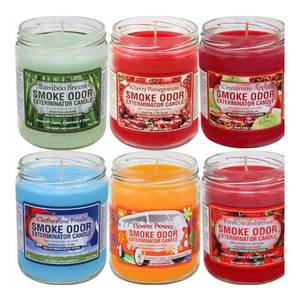 Bougies anti-odeurs pour animaux de compagnie en cire de soja écologique, en pot de verre, pour Halloween et Noël, les plus vendues en gros à prix abordable - Product Image 6
