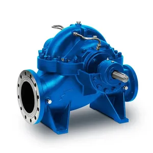 Bomba centrífuga horizontal de una etapa y doble succión resistente a la corrosión para lodos, aguas residuales químicas y evaporación de cloruros - Product Image 6