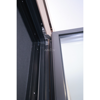Ventanas Americanas AMJ de Nuevo Diseño con Certificado NFRC, Ventanas de Aluminio Abatibles y Giratorias con Doble Acristalamiento