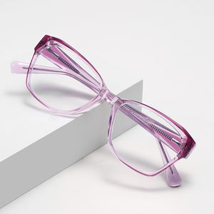 Gafas de <span class=keywords><strong>Computadora</strong></span> Twooo LS006 <span class=keywords><strong>con</strong></span> Marco TR90 Rectangular, Anti-Reflejantes, Forma de Diamante Sólido, Bloqueo de Luz Azul - Product Image 2