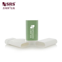 Petites tailles 20 ml Rouge Noir Blanc Contenant de déodorant en stick Emballage cosmétique personnalisé