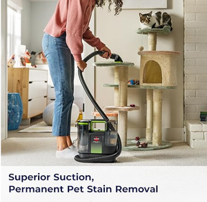 Detalles del producto BISSELLs Little Green Max Pet Alfombra portátil y tapicería Limpiador profundo, Car/Auto Detailer, con auto - Product Image 5