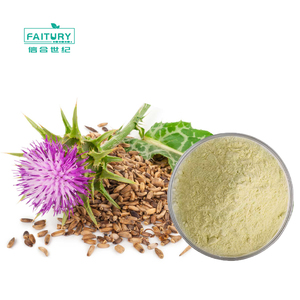 مستخلص بذور شوك الحليب العضوي عالي الجودة بنسبة 80% سيليمارين مسحوق - Product Image 1