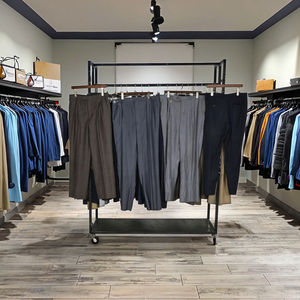 Pantalons de bureau <span class=keywords><strong>d</strong></span>'<span class=keywords><strong>occasion</strong></span> style <span class=keywords><strong>d</strong></span>écontracté <span class=keywords><strong>d</strong></span>'été, mélange de recyclage, pour une garde-robe durable - Product Image 2