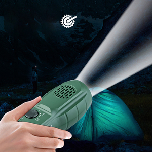 Linterna de Generación de Energía Manual, Radio Multifuncional, Sonido de Alarma SOS, Carga de Emergencia para Teléfono Móvil - Product Image 6